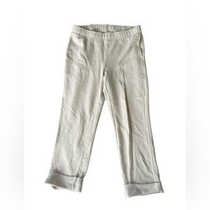 Aerie Cropped Soft Beige Lounge Pants